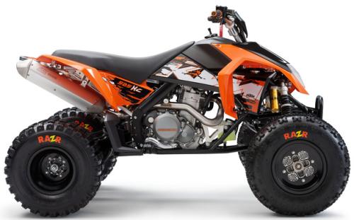 KTM XC 525 ATV, Orange