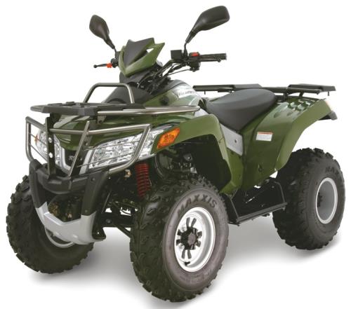 SYM Quadlander 300 S 2013, Olivgrn