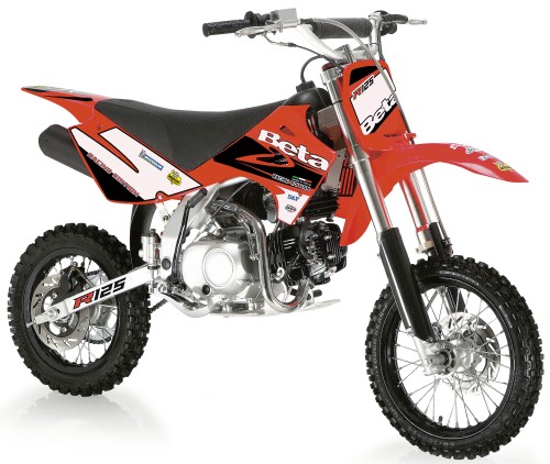 BETA R 125 4T 2009, Rot Fluo