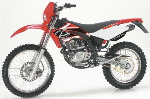 BETA RR 125 4T 2007, Rot Fluo