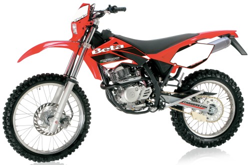 BETA RR 125 4T 2008, Rot Fluo