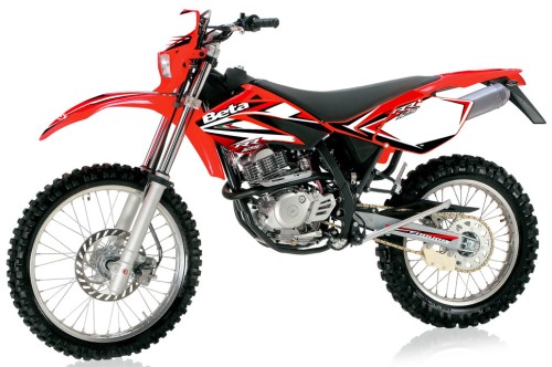 BETA RR 125 4T 2009, Rot Fluo
