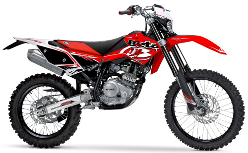 BETA RR 125 4T LC 2011, Rot Fluo