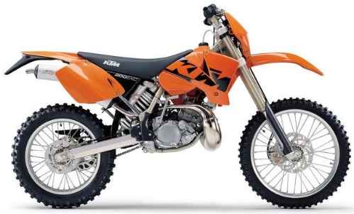 KTM EXC 200 2003, Orange
