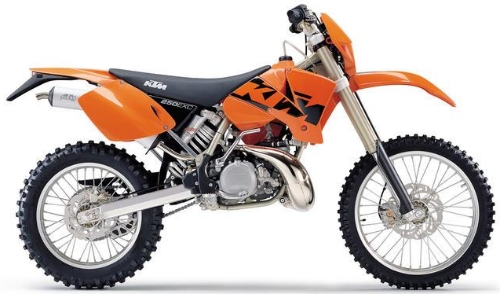 KTM EXC 250 2003, Orange