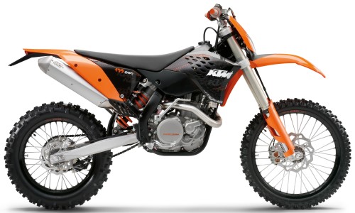 KTM EXC-R 450 2009, Orange