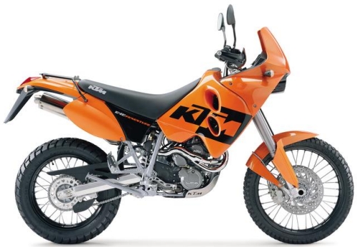 KTM LC4 640 Adventure E 2004, Orange