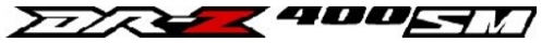 SUZUKI DR-Z 400 SM Logo