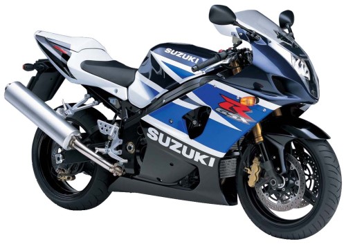 SUZUKI GSX-R 1000 2003, Blau-Weiss