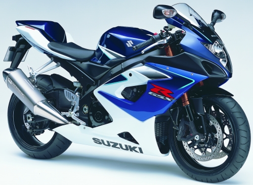 SUZUKI GSX-R 1000 2006, Blau-Weiss