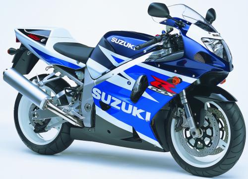 SUZUKI GSX-R 750 2003, Blau-Weiss