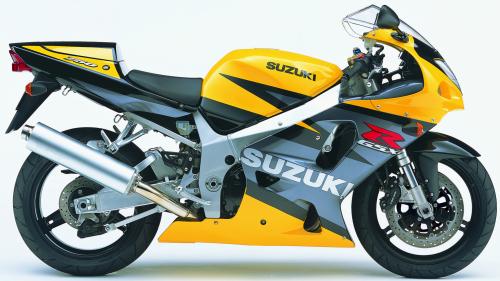 SUZUKI GSX-R 750 2003, Gelb-Schwarz