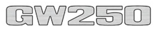 SUZUKI GW 250 Logo